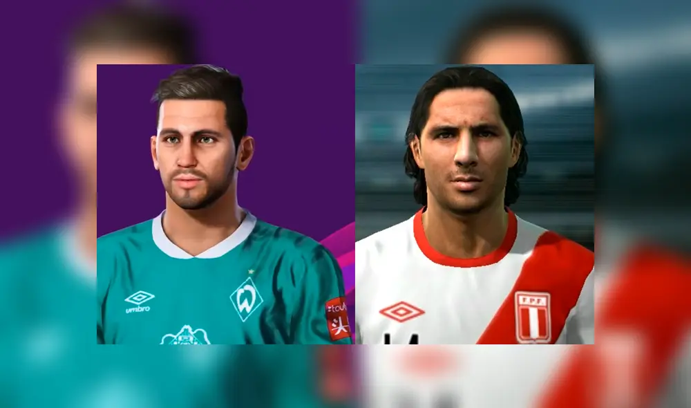 La evolución de Claudio Pizarro en los videojuegos de PES. Foto: composición La República.