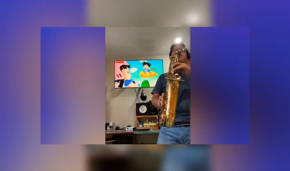 Desliza las imágenes para conocer un poco más de este joven músico que se ganó el reconocimiento de los fans de Dragon Ball GT. Fotocapturas: JF SaxGuy/TikTok