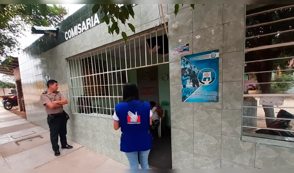 Defensoría del Pueblo realizó recorrido por comisaría.