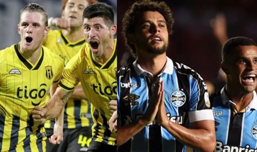 Guaraní recibe a Gremio en el Defensores del Chaco por la Copa Libertadores 2020. Foto: Composición de EFE