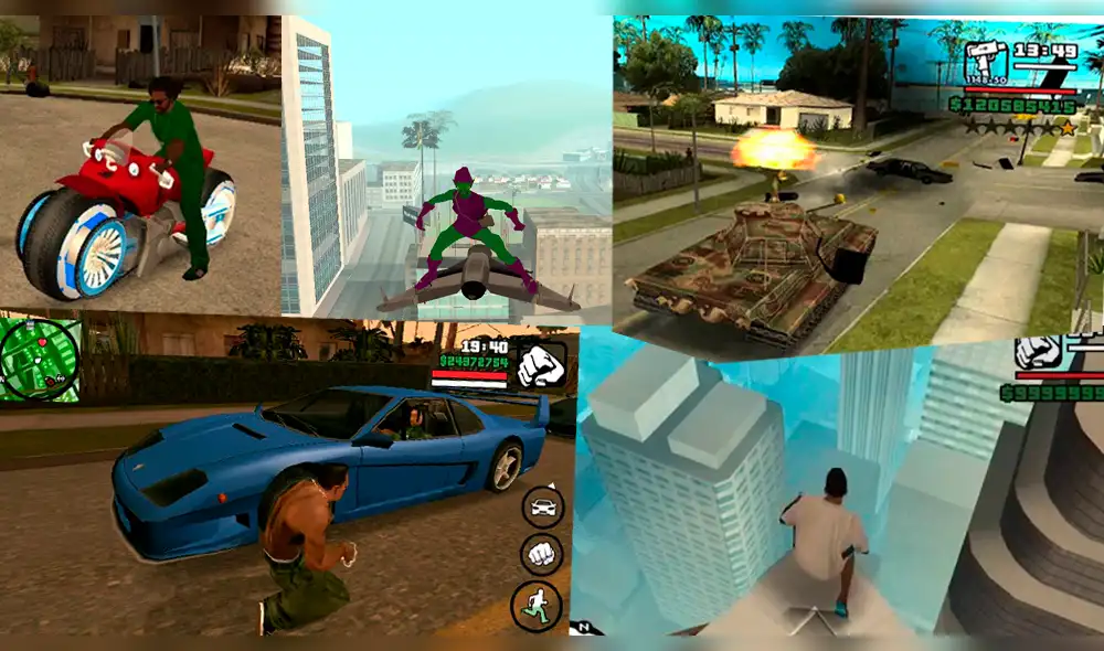 Los mejores trucos de GTA San Andreas para PC 