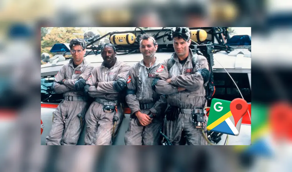 Desliza las imágenes para ver cómo luce realmente la guarida de los Cazafantasmas. Fotocapturas: Google Maps.