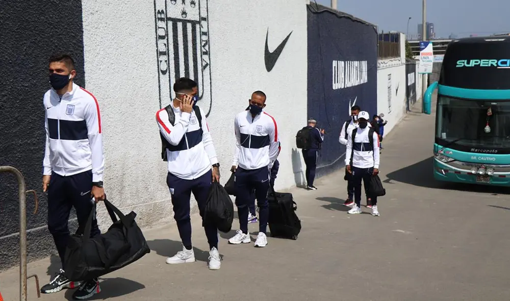 Alianza Lima vs. Deportivo Municipal: futbolistas cumplieron protocolo sanitario antes del ingreso al estadio. Foto: @LigaFutProf Alianza Lima vs. Deportivo Municipal: futbolistas cumplieron protocolo sanitario antes del ingreso al estadio. Foto: @LigaFutProf