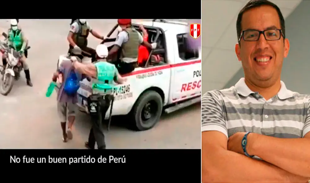 FPF usó la voz de Daniel Peredo para enviar un mensaje motivador a los peruanos. | Foto: @TuFPF / GLR