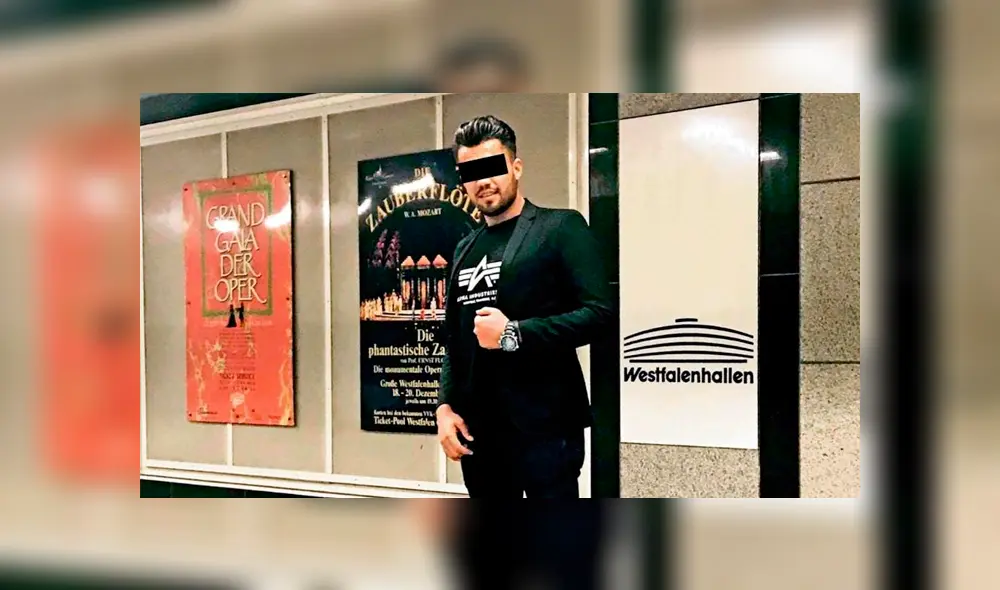 Zubyr S., de 23 años, fue arrestado por primera vez el 20 de junio tras cometer la primera violación, pero 12 días después fue liberado. Foto: Bild