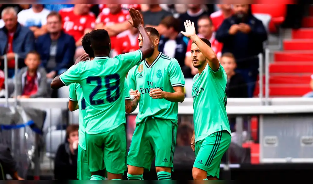 Real Madrid vs. Roma amistoso internacional por la Mabel Green Cup 2019.