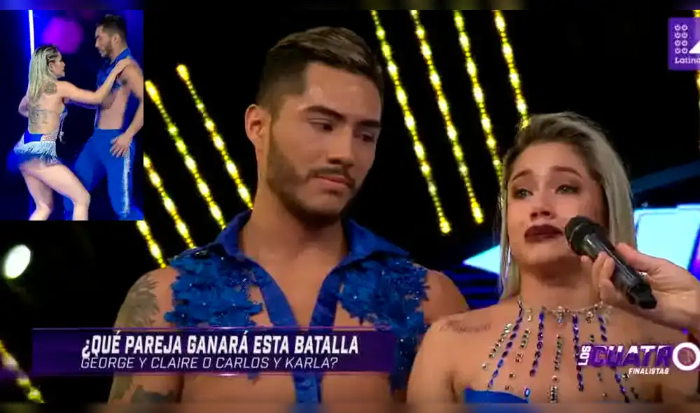 Bailarina llora en vivo tras mostrar parte privada en ‘Los Cuatro Finalistas’ [VIDEO]