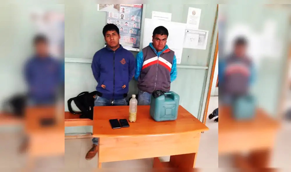 Sujetos son investigados por transportar ilegal sustancia.