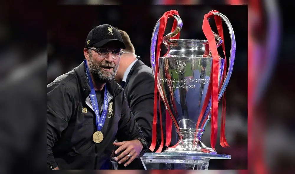 El entrenador alemán ganó la Champions League 2018/2019 con el Liverpool. Foto: AFP. El entrenador alemán ganó la Champions League 2018/2019 con el Liverpool. Foto: AFP.