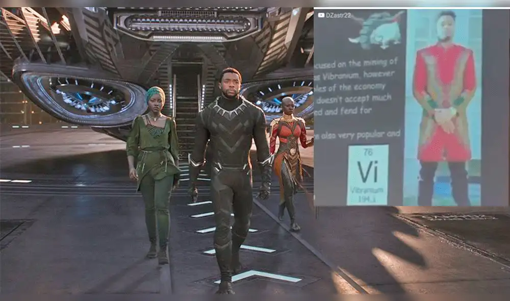 En Facebook : Estudiante expone sobre 'Wakanda' y su maestra cree que es real [VIDEO]