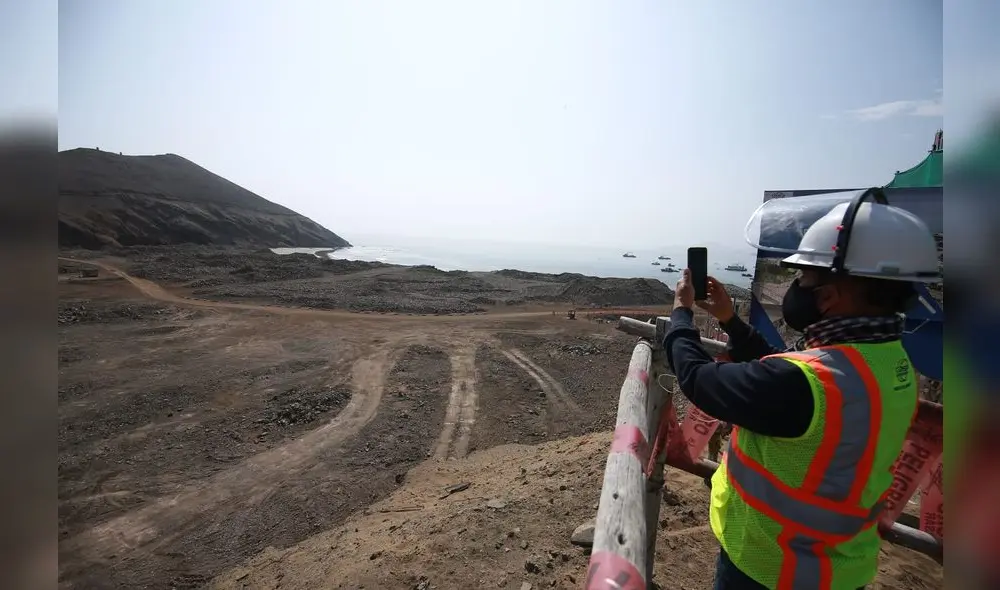 Terminal Portuario de Chancay. Fotos: John Reyes Terminal Portuario de Chancay. Fotos: John Reyes