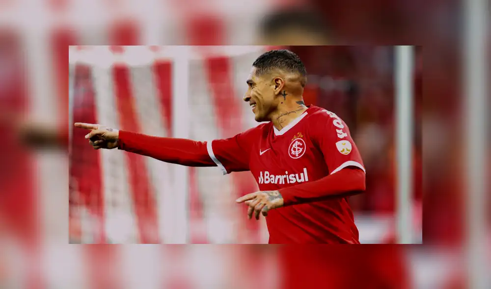 La camiseta del Internacional, equipo donde juega Paolo Guerrero, tendrá un ligero cambio.