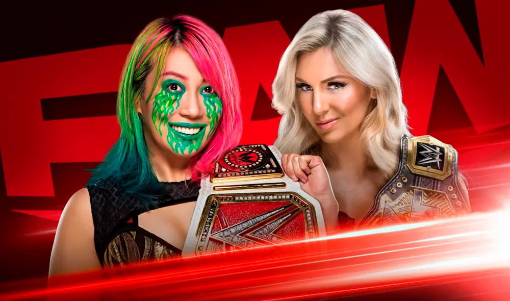 Asuka se enfrentará a Charlotte Flair en Monday Night RAW. Foto: WWE Asuka se enfrentará a Charlotte Flair en Monday Night RAW. Foto: WWE