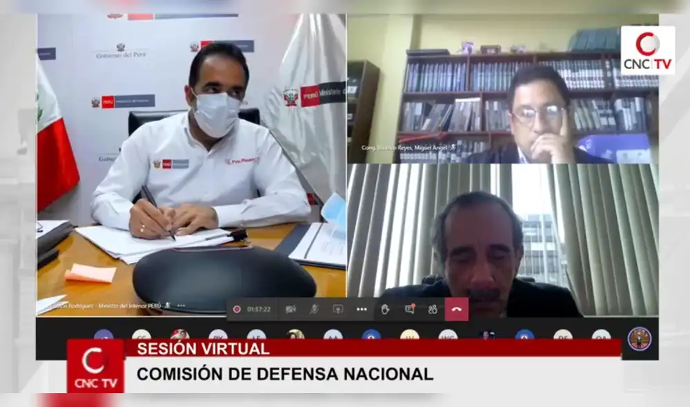 Ricardo Burga Foto: Captura Canal del Congreso Ricardo Burga Foto: Captura Canal del Congreso