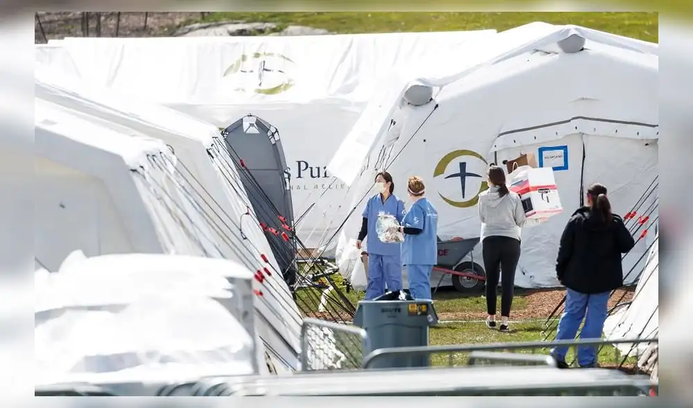 Del millón de casos confirmados de COVID-19 en todo el mundo hasta el jueves, 236.000 están en Estados Unidos. Foto: AFP. Del millón de casos confirmados de COVID-19 en todo el mundo hasta el jueves, 236.000 están en Estados Unidos. Foto: AFP.
