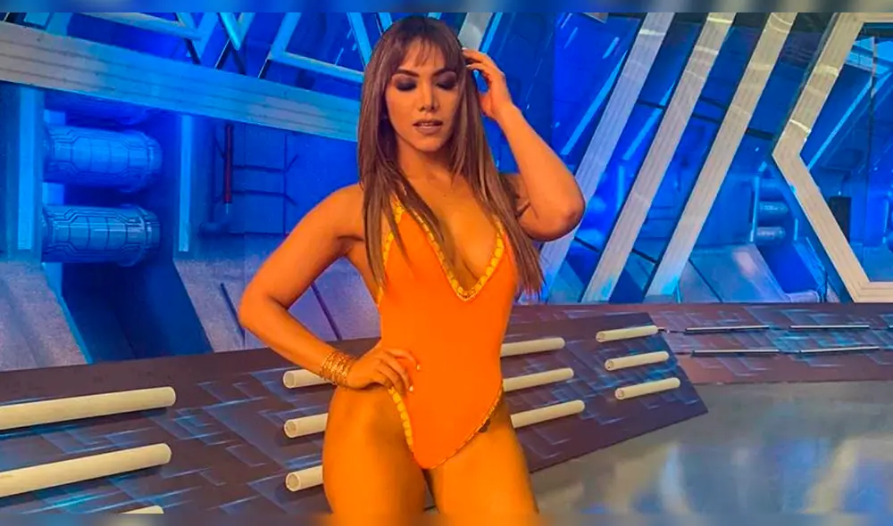 Isabel Acevedo sorprende a Yahaira Plasencia bailando su última canción en Tik Tok. Foto: Instagram