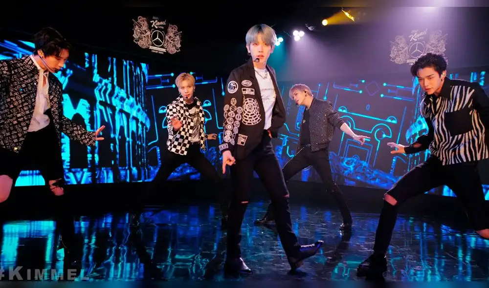 SuperM presentó "Jopping" -su canción debut- como apertura de "Jimmy Kimmel Live!"