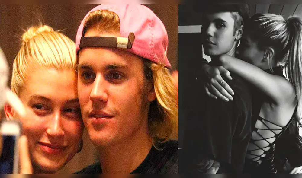 Justin Bieber publica por error fotos sugerentes con Hailey Baldwin 