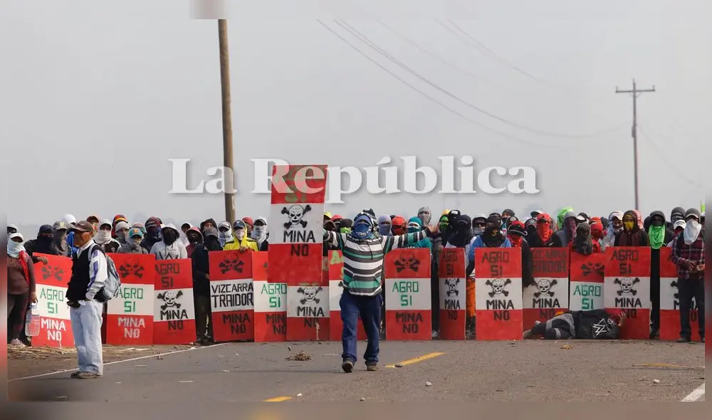 Tía María: Luego de muchos años hicieron su aparición los espartambos del valle de Tambo.