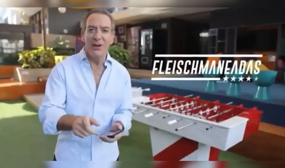 Eddie Fleischman recordó las "fleishmaneadas" en una nueva promo de Latina [VIDEO]