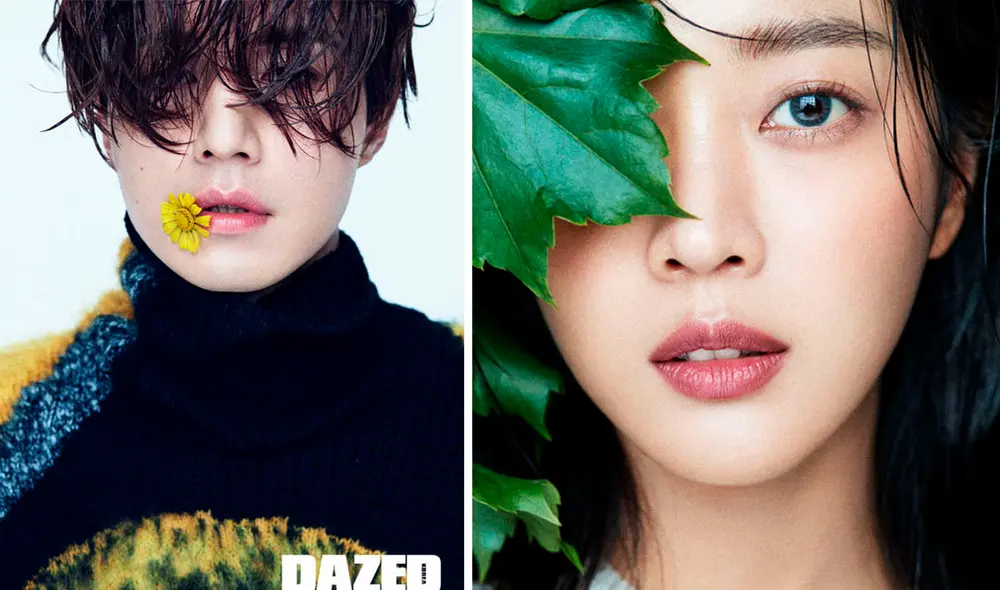 Lee Dong Wook y Jo Bo Ah. Fotos: Dazed Korea