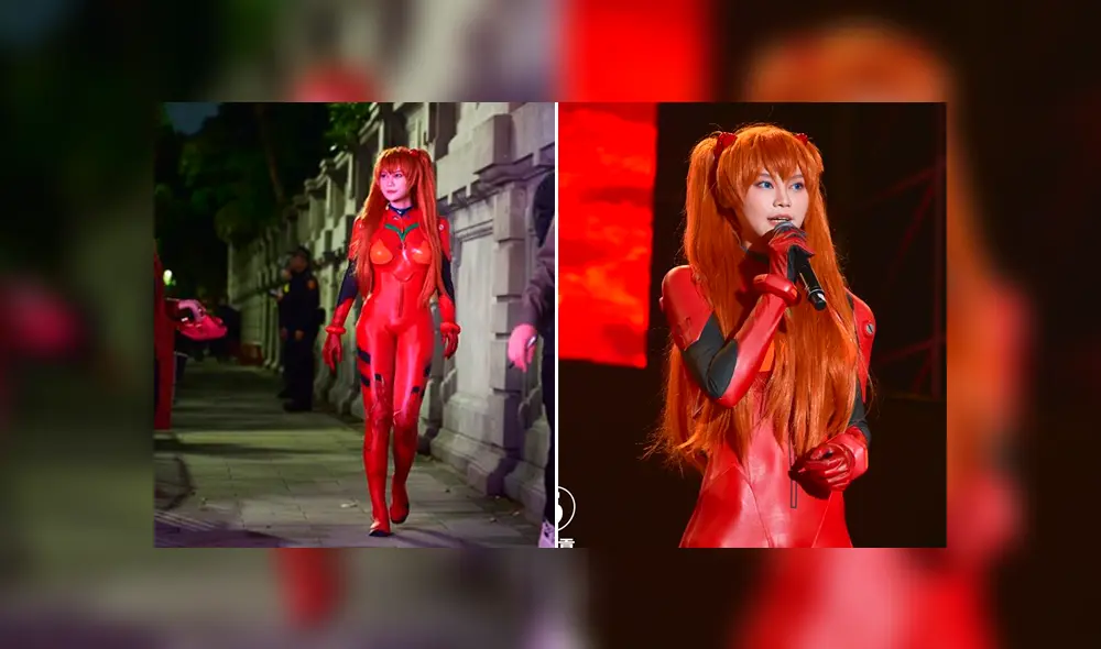 La candidata se visitó como un popular personaje del anime y cautivó a miles de jóvenes 'otakus'.