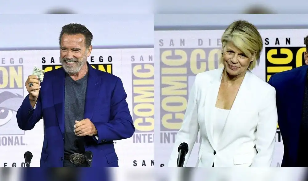 Presentación de Terminator: dark Fate en San Diego
