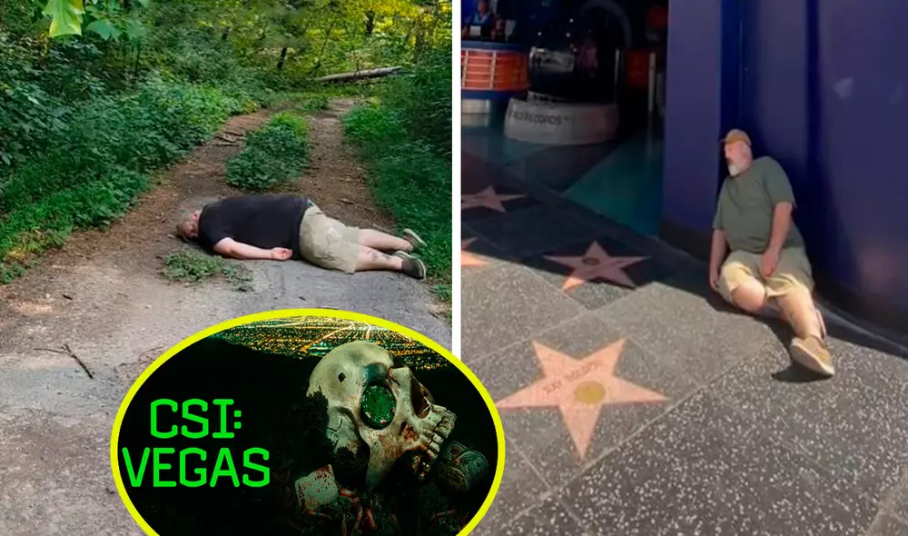 Él grabó más de 300 videos tirado en el suelo y otros lugares como si fuera un cadáver, los cuales ha publicado en sus redes sociales. Foto: composición LR/TikTok/@living_dead_josh