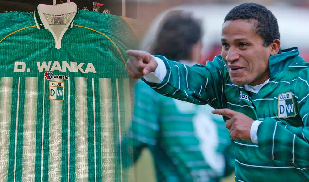 La camiseta de Deportivo Wanka es muy valorada por los coleccionistas. Foto: Composición Fabrizio Oviedo / eBay / Deportivo Wanka