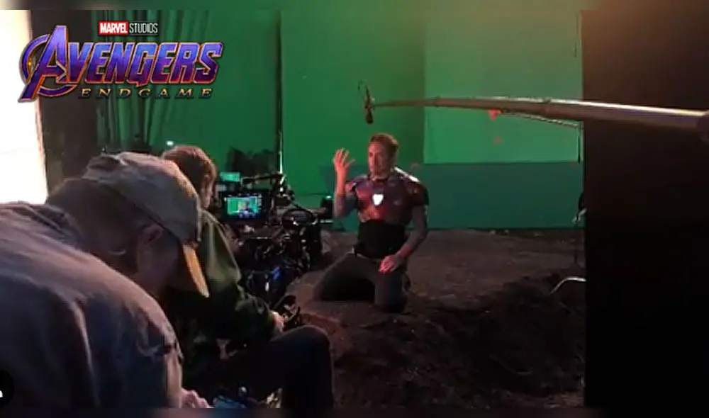 Avengers: Edgame: así se rodó el chasquido de Iron Man Avengers: Edgame: así se rodó el chasquido de Iron Man
