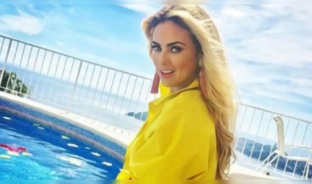 Aracely Arámbula presume los resultados del gym en atrevida lencería [VIDEO]
