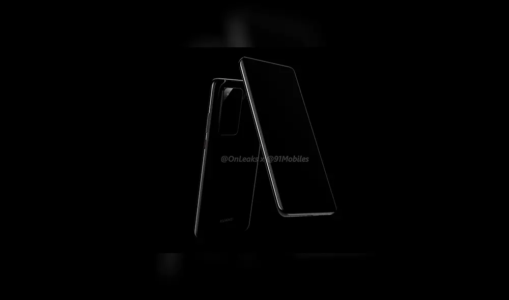 Se filtran nuevos renders del Huawei P40 y P40 Pro.