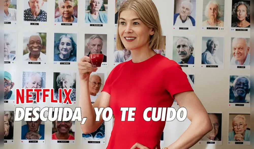 Rosamund Pike regresa al cine con una historia dura y real. Foto: composición/Netflix
