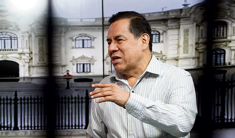 Versión. Según Vega, si su partido no se reúne con integrantes del Ejecutivo es porque “ellos solo buscan hacerse una foto”. (Foto: Virgilio Grajeda)