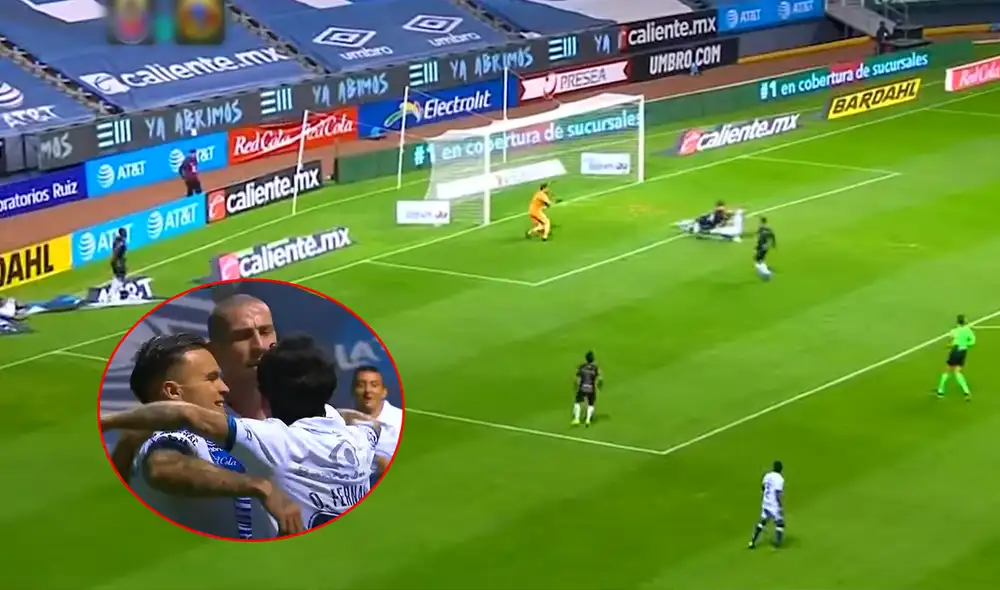 Santiago Ormeño viene de marcar un gol la fecha pasada ante Monterrey. Foto: captura de video/Liga MX