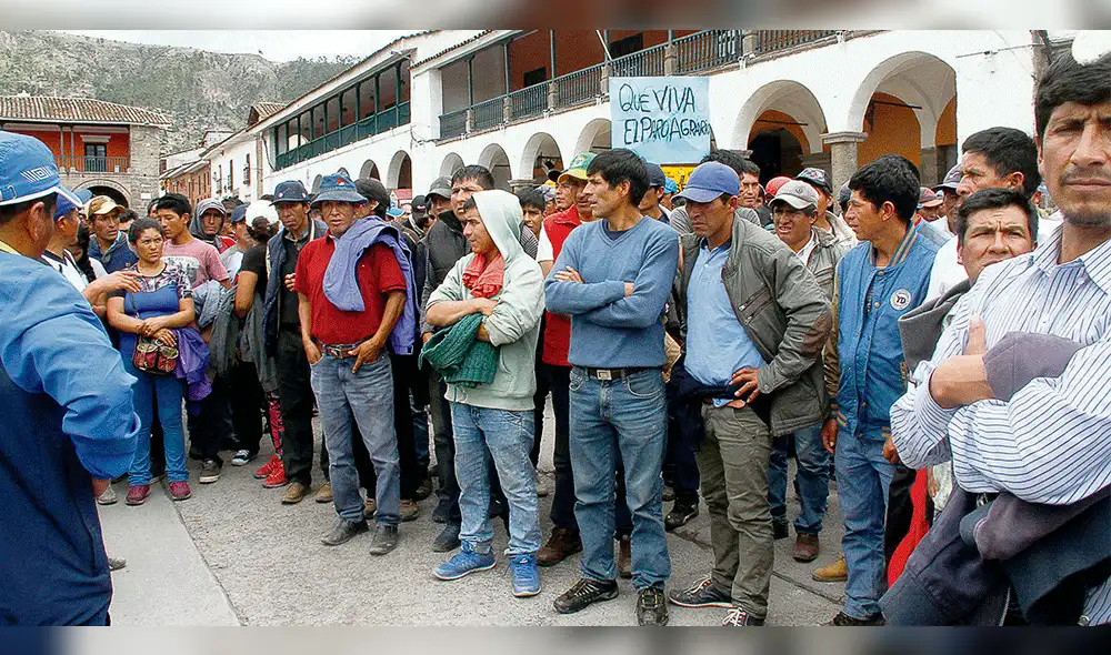 Agricultores en paro piden declarar el sector en emergencia 