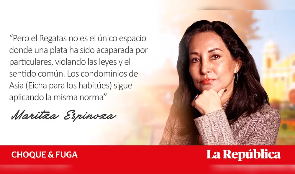 No culpes a mi playa…