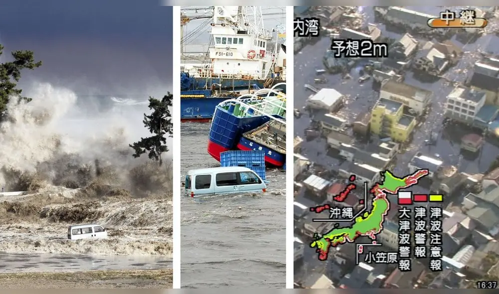 Nueve años después, salen a la luz imágenes inéditas del terremoto más atroz de la historia de Japón. Foto: AFP. Nueve años después, salen a la luz imágenes inéditas del terremoto más atroz de la historia de Japón. Foto: AFP.