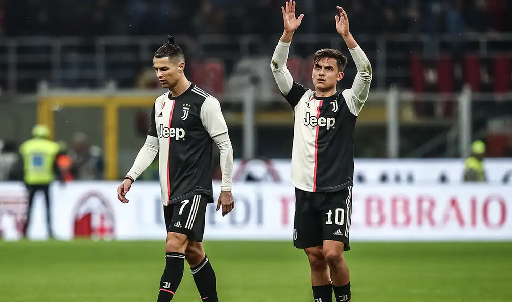 Cristiano Ronaldo y Paulo Dybala juegan juntos en la Juventus desde el 2018. | Foto: AFP Cristiano Ronaldo y Paulo Dybala juegan juntos en la Juventus desde el 2018. | Foto: AFP