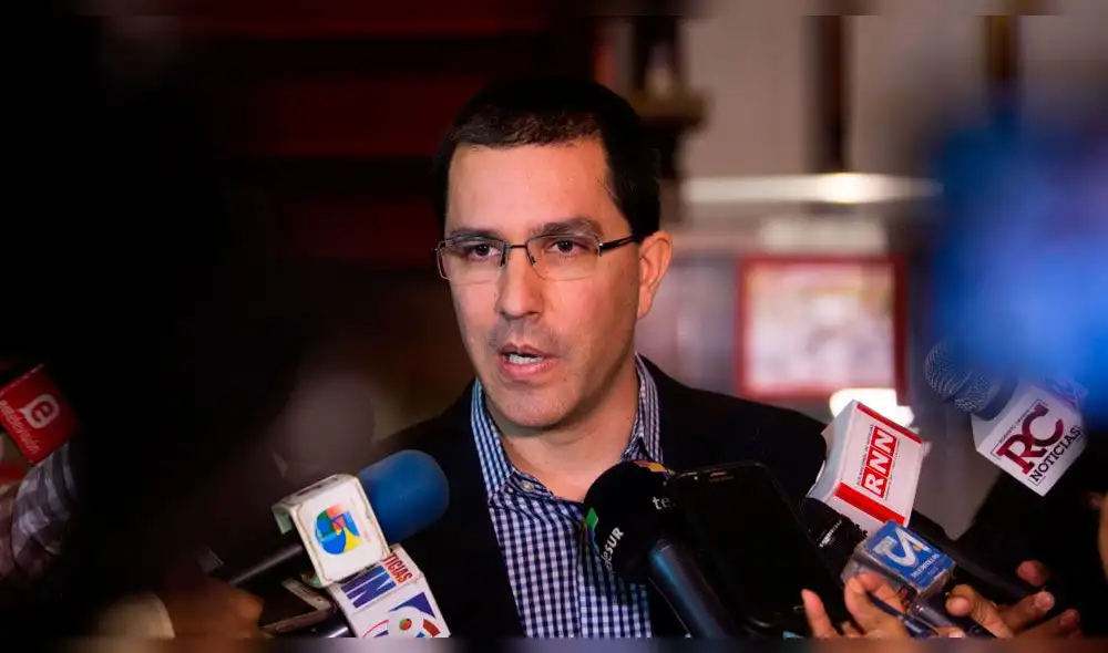 Canciller de Venezuela pide "reflexionar" a Perú sobre Nicolás Maduro Canciller de Venezuela pide "reflexionar" a Perú sobre Nicolás Maduro