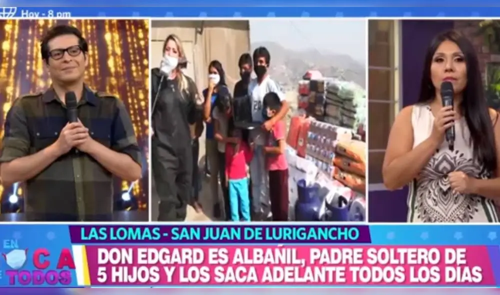 Sofía Franco llora en En boca de todos al ayudar a padre soltero con sus cinco hijos