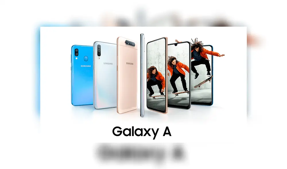 La serie Samsung Galaxy se posicionó en el Top 10 con el Galaxy A10 (segundo lugar), A50 (tercer lugar) y A20 (séptimo lugar).