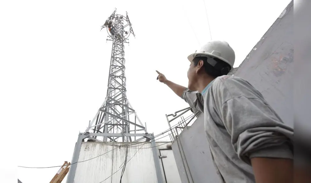 antena. Foto: David Huamaní/La República antena. Foto: David Huamaní/La República