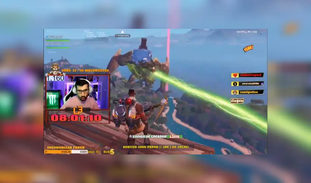 La lucha final entre el monstruo Cattus y el robot Doggus ha iniciado. El fin de la temporada 9 de Fortnite Battle Royale está en curso. Miralo aquí EN VIVO.