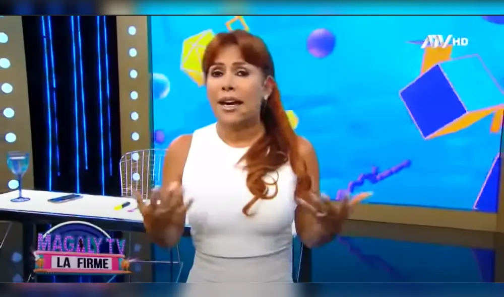 Magaly Medina no apareció en vivo el Jueves Santo. Foto: Captura.
