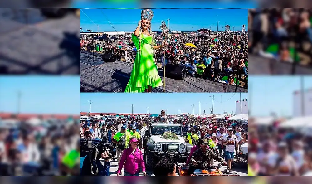 Actriz rusa, Irina Baeva, se corona como la Reina del Mar en medio de críticas