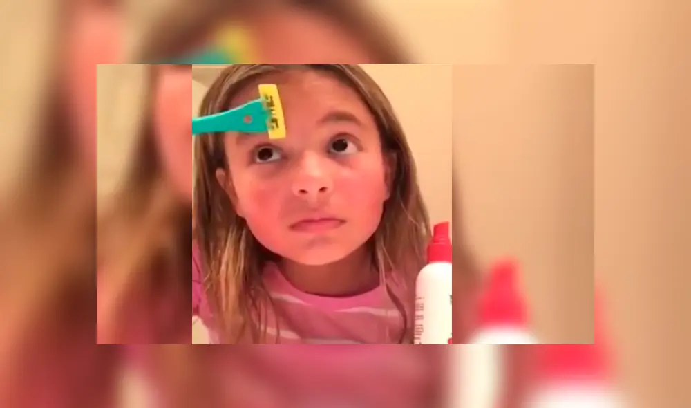 Niña aprovechó que su mamá había olvidado su celular en el baño e intentó grabar un tutorial de belleza sin imaginar que tendría un terrible resultado Niña aprovechó que su mamá había olvidado su celular en el baño e intentó grabar un tutorial de belleza sin imaginar que tendría un terrible resultado