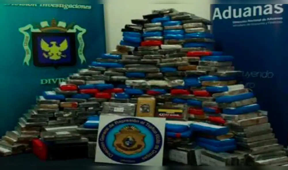 Hallaron 417 kilos de cocaína escondidos en fardos de lana Hallaron 417 kilos de cocaína escondidos en fardos de lana