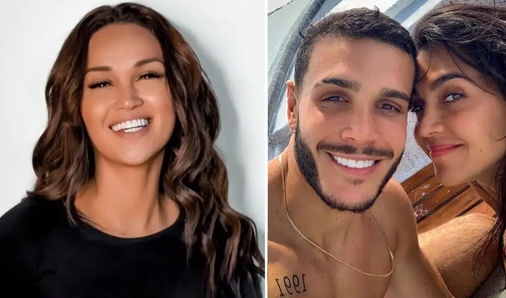 La competidora dijo además que desde que Mario Irivarren inició su relación con Vania Bludau, se puede notar una diferencia en su comportamiento. Foto: composición Instagram