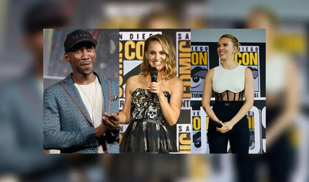 Nuevos integrantes de la fase 4 del MCU. Créditos: Composición Nuevos integrantes de la fase 4 del MCU. Créditos: Composición